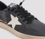 Golden Goose Vernielde Effect Symbool Sneakers met Logo Black Heren - Thumbnail 8