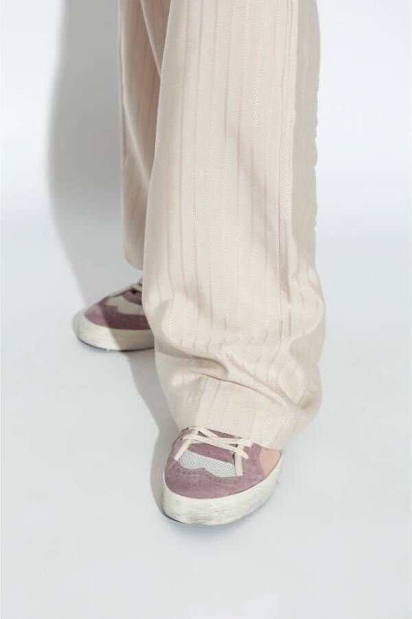 Golden Goose Ankle-high Sneakers `Star Double Quarter` Pink Dames