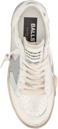 Golden Goose Geborduurde Ster Leren Sneakers