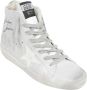 Golden Goose Gelamineerd Suède Ster Glitter Leren Sneakers White Dames - Thumbnail 7