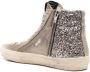 Golden Goose Gelamineerde Glitter High Top Sneakers Beige Dames - Thumbnail 12