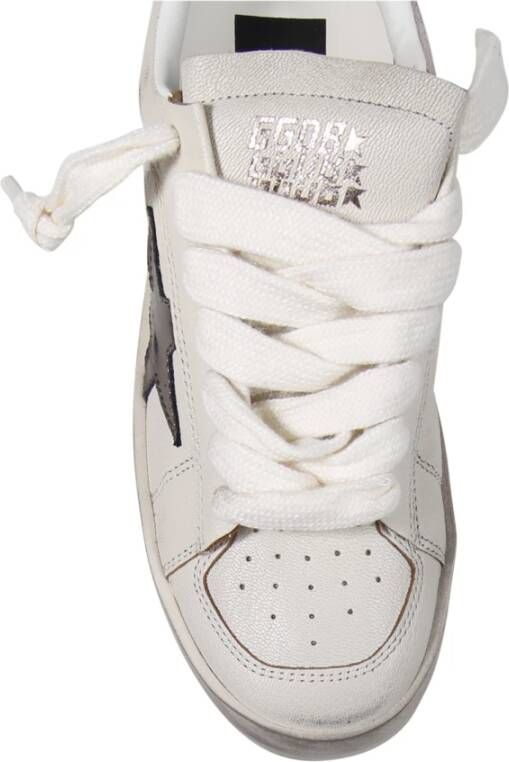 Golden Goose Gelamineerde ster suède hak sneakers