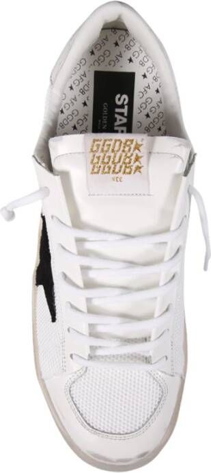 Golden Goose Glanzend leren sterrensneakers White Heren