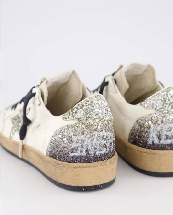 Golden Goose Glitter Ball Star Sneaker Wit