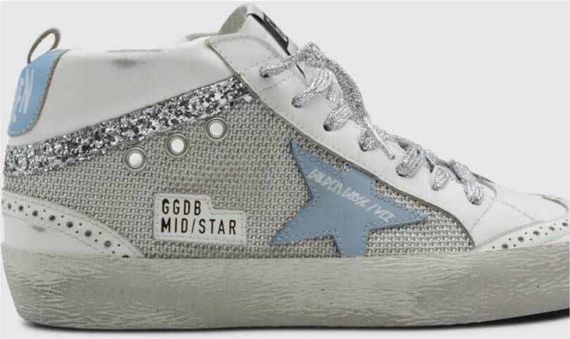 Golden Goose Glitter Star Sneaker Mid Style Multicolor Dames