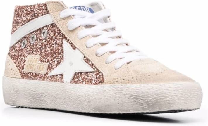 Golden Goose Glitter Suede High Top Sneakers Multicolor Dames