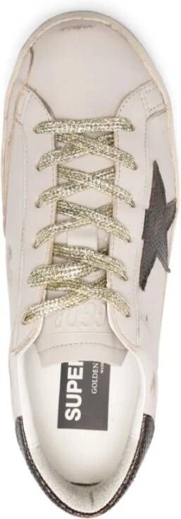 Golden Goose Grijze Casual Sneakers met Rubberen Zool