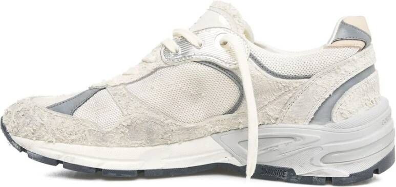 Golden Goose Witte Sneakers met Uniek Design White Dames