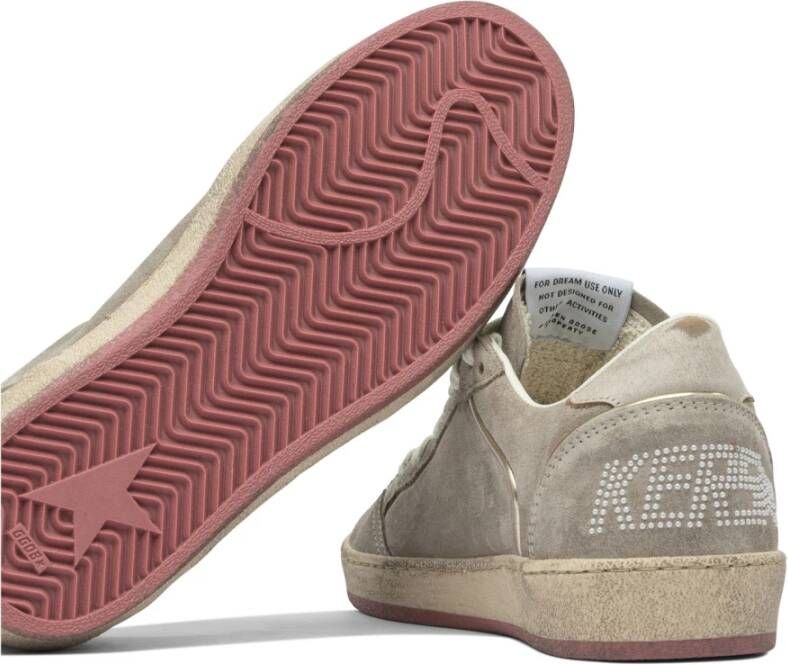 Golden Goose Grijze Sneakers met Metallic Ster