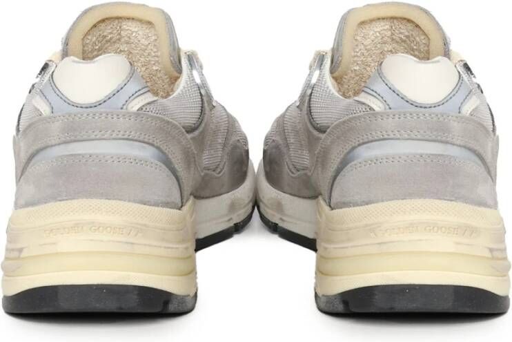 Golden Goose Grijze Sneakers met Sterapplicatie Gray Heren