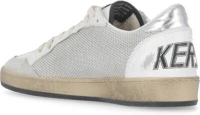 Golden Goose Grijze Stoffen en Leren Sneakers voor Heren Grijs Heren