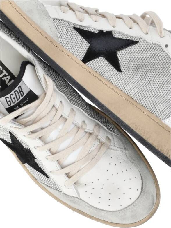 Golden Goose Grijze Stoffen en Leren Sneakers voor Heren Grijs Heren