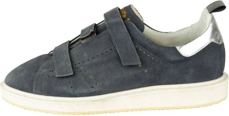 Golden Goose Grijze Suède Velcro Sneaker