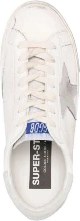 Golden Goose Grijze Super-Star Sneakers Multicolor Heren