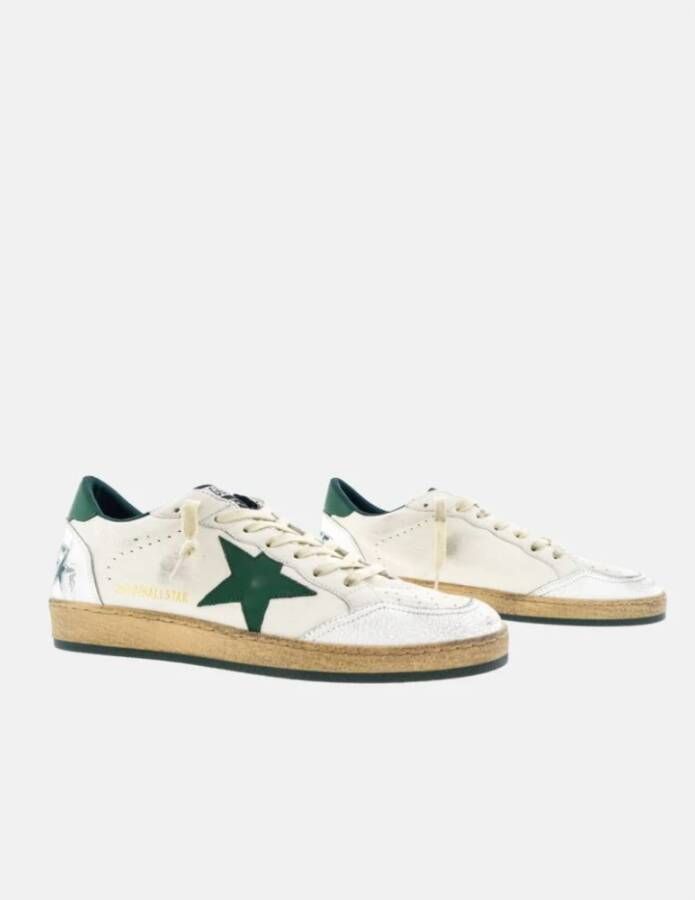 Golden Goose BallStar Sneakers Green Heren