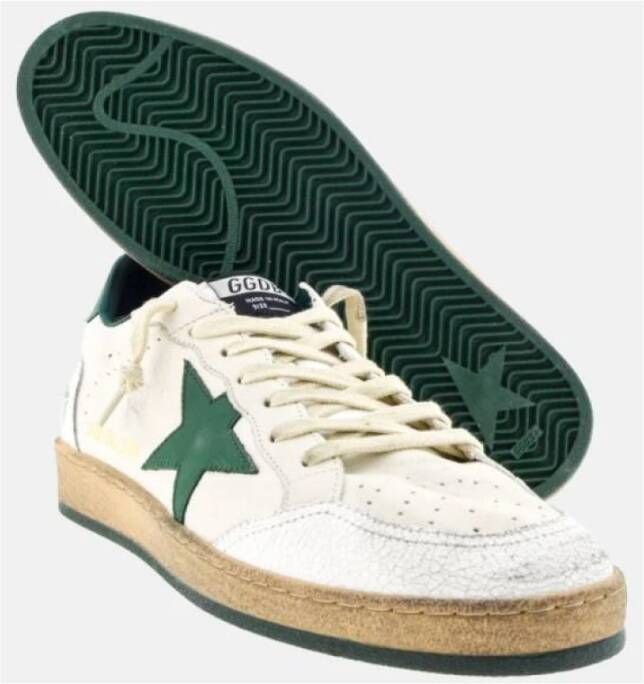 Golden Goose BallStar Sneakers Green Heren