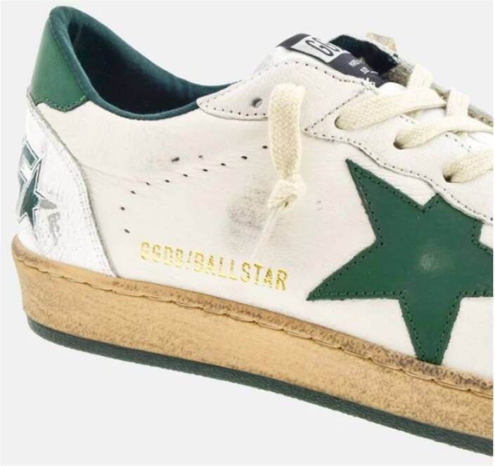 Golden Goose BallStar Sneakers Green Heren