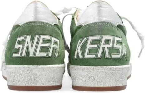 Golden Goose Groene Sneakers voor een stijlvolle look