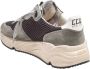Golden Goose Groene Suède Mesh Hardloopschoenen Ster - Thumbnail 2