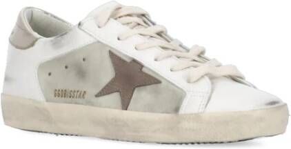 Golden Goose Groene Suède Sneakers met Pythonata Ster Multicolor Dames