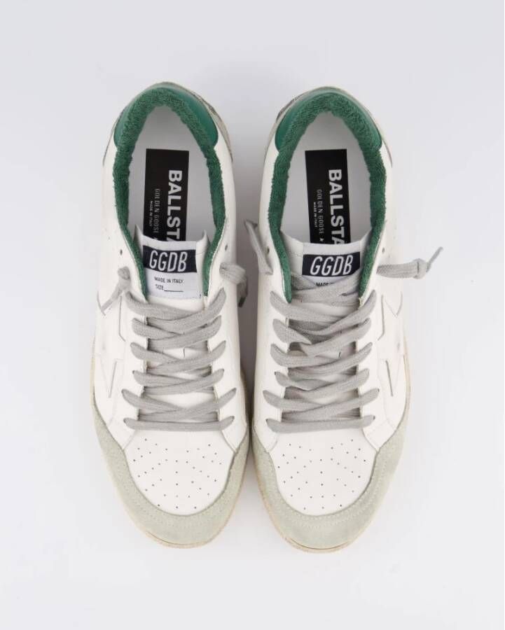 Golden Goose Heren Ballstar Bio Based Sneaker Wit White Heren