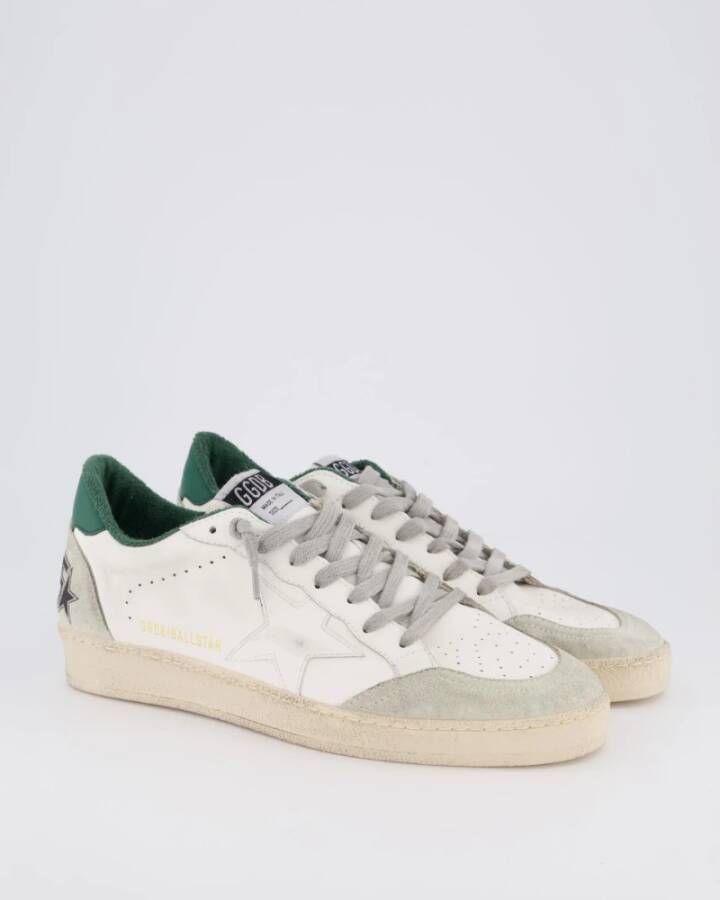 Golden Goose Heren Ballstar Bio Based Sneaker Wit White Heren