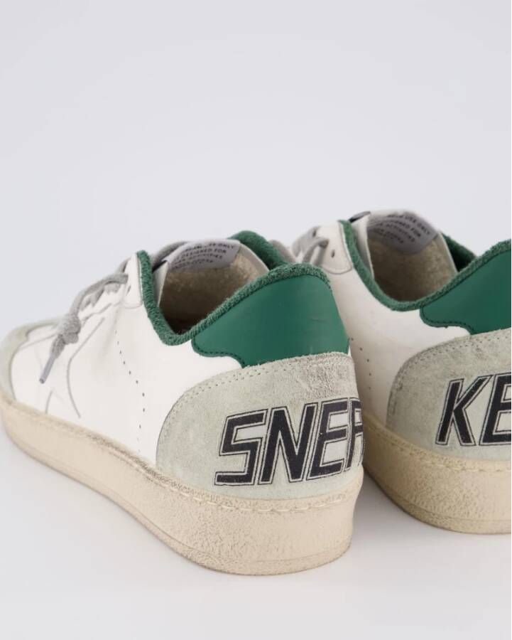 Golden Goose Heren Ballstar Bio Based Sneaker Wit White Heren