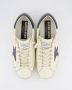 Golden Goose Beige Lace-Up Sneakers met Distressed Finish Beige Heren - Thumbnail 7
