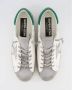 Golden Goose Heren Lichtblauwe Lamsskin Jas met Witte Mouwen Wit Heren - Thumbnail 14