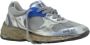 Golden Goose Iconische Ster Leren Dad Sneakers Versleten Effect Multicolor Dames - Thumbnail 14