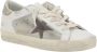 Golden Goose Iconische ster leren sneakers met suède Beige Dames - Thumbnail 16