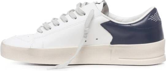 Golden Goose IJs Grijs en Blauwe Leren Sneakers