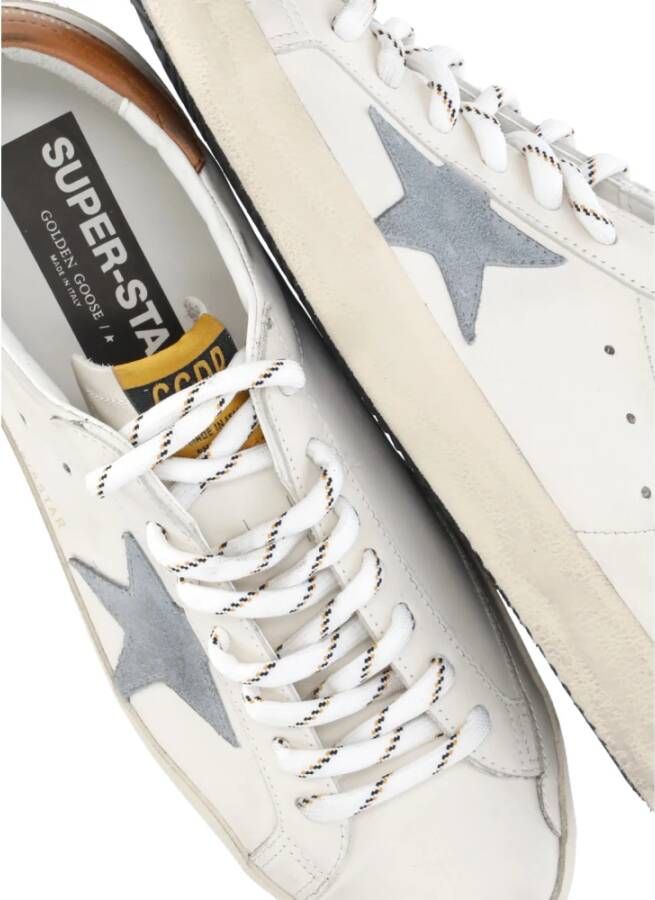 Golden Goose Ivoor leren sneakers met sterlogo