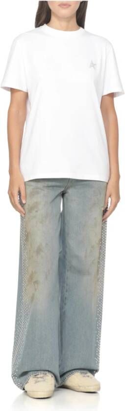 Golden Goose Ivoor Shearling Sneakers met Ster Logo