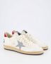 Golden Goose Iconische ster leren sneakers met suède Beige Heren - Thumbnail 32