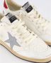 Golden Goose Iconische ster leren sneakers met suède Beige Heren - Thumbnail 33