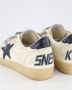 Golden Goose Leren Veterschoenen Platte Rubberen Zool White Heren - Thumbnail 7