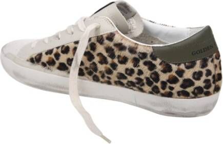 Golden Goose Klassieke Horsy Bovenwerk Leren Sneakers Multicolor Dames