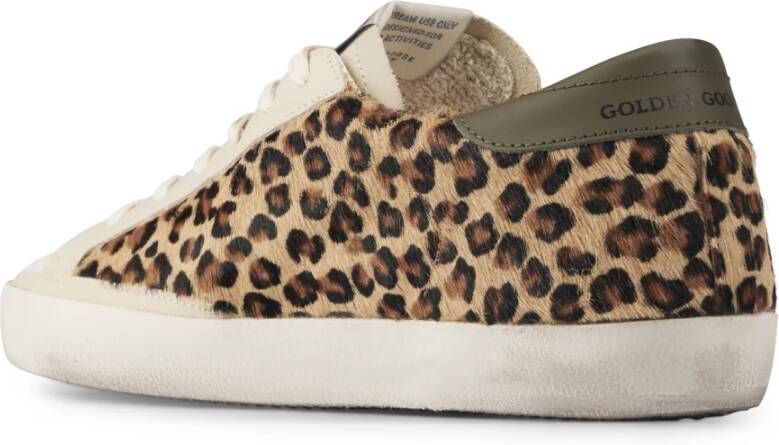 Golden Goose Klassieke Horsy Sneakers met Leren Ster Multicolor Dames