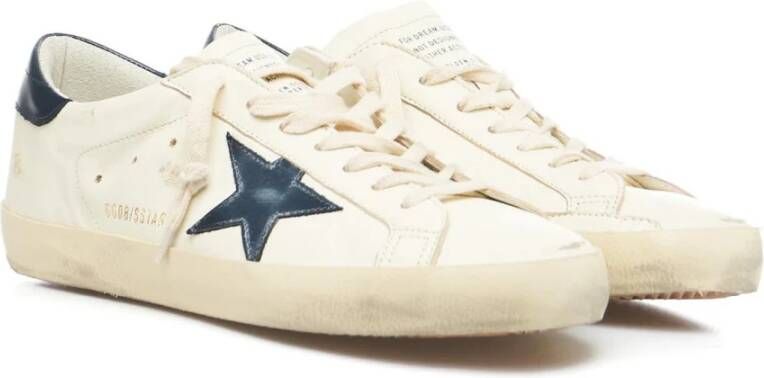 Golden Goose Klassieke witte leren sneakers voor heren Wit Heren