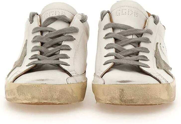 Golden Goose Klassieke witte leren sneakers White Dames