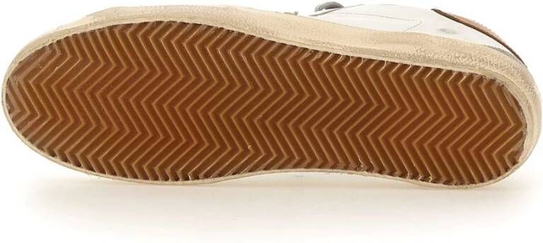 Golden Goose Klassieke witte leren sneakers White Dames
