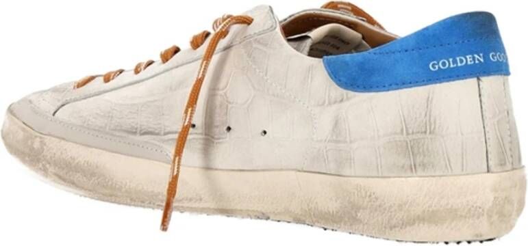 Golden Goose Krokodillenleren Veterschoenen