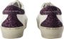 Golden Goose Bordeaux Wit Leer Suède Sneakers White Dames - Thumbnail 4