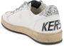Golden Goose Witte Ballstar Sneakers met Glitter Ster en Hak White Dames - Thumbnail 8