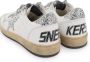 Golden Goose Witte Ballstar Sneakers met Glitter Ster en Hak White Dames - Thumbnail 10