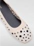 Golden Goose Leren ballerina`s met ajourdetail - Thumbnail 2