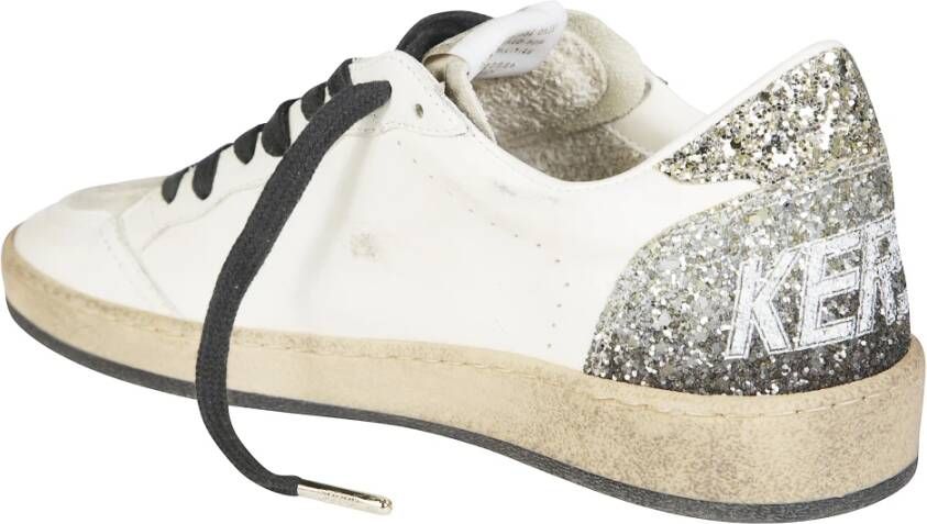 Golden Goose Leren Bovenwerk Suède Sneakers