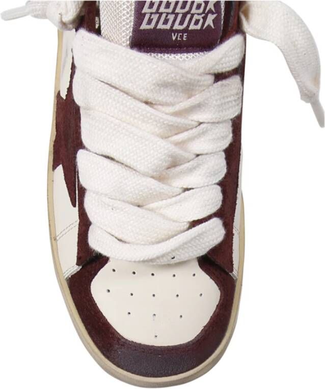 Golden Goose Leren en Suède Ster Sneakers