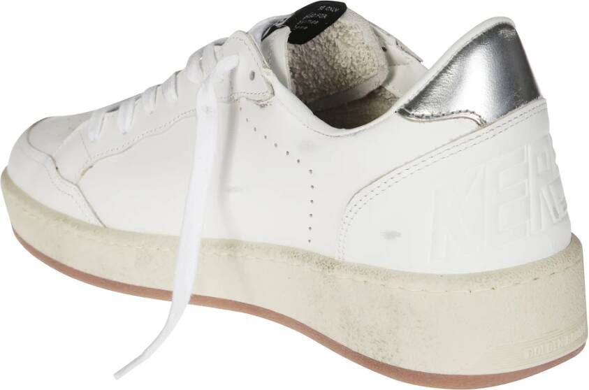 Golden Goose Leren Gelamineerde Ballstar 2 Sneakers